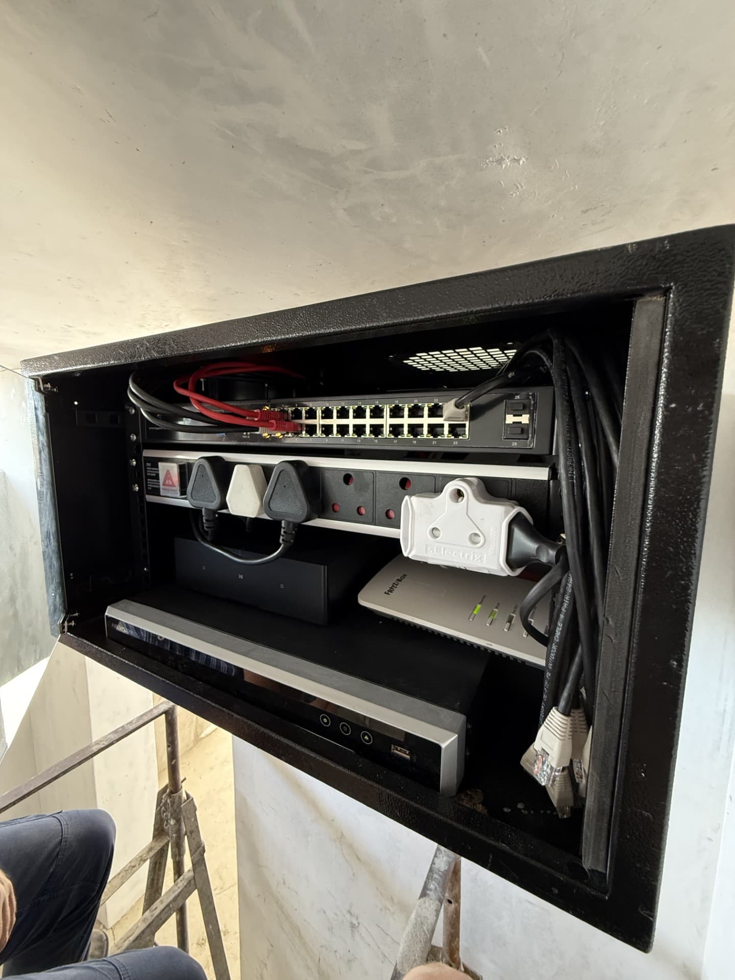 G13 Tech project reel installation image